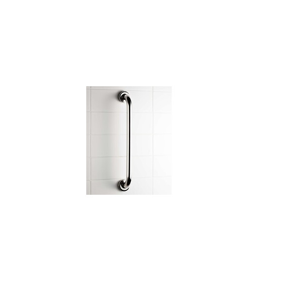 Poignée Pmr Droite Bain Douche En Inox 45 Cm Usis Chromé