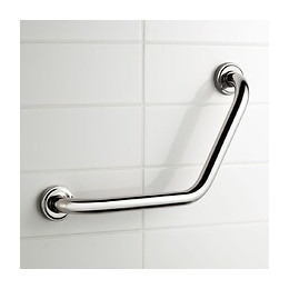 Poignée Pmr Coudée Bain Douche 135° Usis Chromé