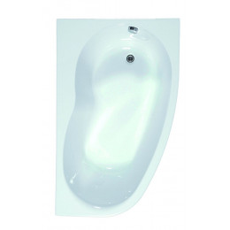Baignoire Asymétrique Gauche Elba Duo 160 X 100 Cm