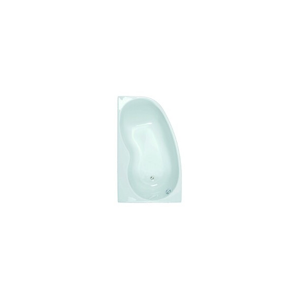 Baignoire Asymétrique Droite Jacana Tablier Inclus 150 X 90 Cm