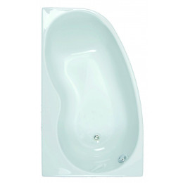 Baignoire Asymétrique Droite Jacana Tablier Inclus 150 X 90 Cm