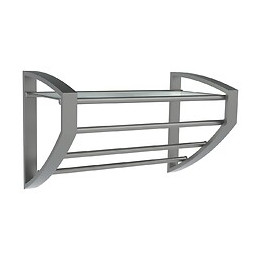 Porte-serviette 3 Barres À Fixer Au Mur Loft-game Gris Mat