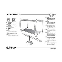 Porte-serviette Mural 3 Barres En Inox Coperblink Chromé Brillant