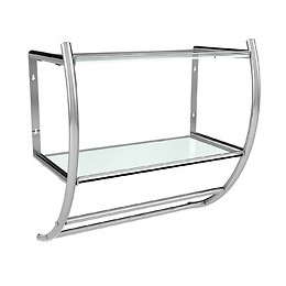 Porte-serviette Mural 3 Barres En Inox Coperblink Chromé Brillant