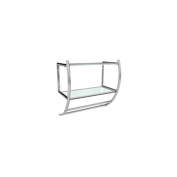 Porte-serviette Mural 3 Barres En Inox Coperblink Chromé Brillant