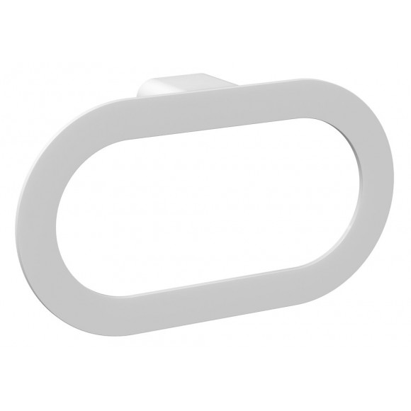 Anneau Porte-serviette Loft-game Blanc Mat