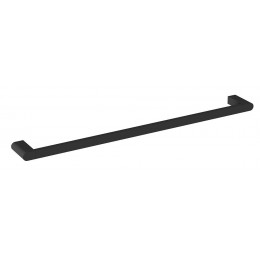 Porte-serviette 1 Barre Fixe Loft-game Noir Mat