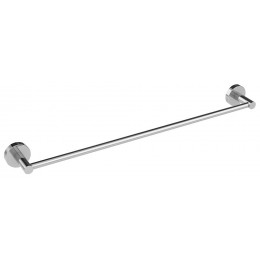 Porte-serviette En Inox 1 Barre 60 Cm Coperblink Chromé Brillant
