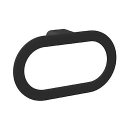 Anneau Porte-serviette Loft-game Noir Mat