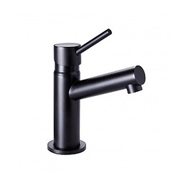 Robinet Lave-mains Noir Mat (eau Froide Uniquement)