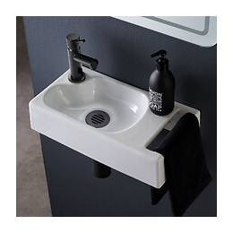 Mitigeur Lave-mains Noir Mat