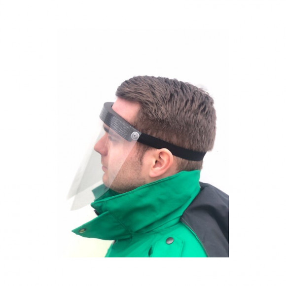 Visière De Protection Anti Projection (frais De Port Offerts) Transparent