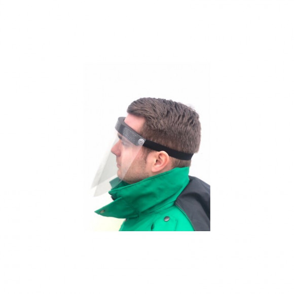 Lot De Deux Visières De Protection Anti Projection Transparent