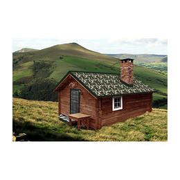 Plaque Nervurée Acier Laqué 2000 X 910 X 0,40 Mm Camouflage, E : 0,40 Mm, L : 910 Mm, L : 2000 Mm