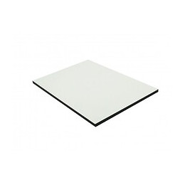 Panneau De Bardage Stratifié Hpl Compact Crème, E : 6 Mm, L : 130 Cm, L : 61 Cm, Surface Couverte En M² - 0,79