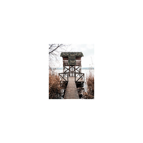 Plaque Nervurée Acier Laqué 2000 X 910 X 0,40 Mm Camouflage, E : 0,40 Mm, L : 910 Mm, L : 2000 Mm