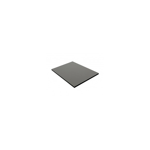 Panneau De Bardage Stratifié Hpl Compact Gris Quartz, E : 6 Mm, L : 130 Cm, L : 305 Cm, Surface Couverte En M² - 3,97