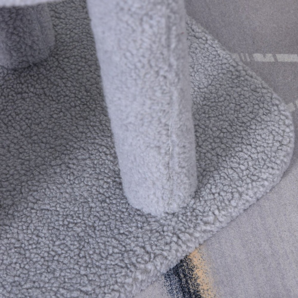 Arbre À Chat Griffoir Grattoir Centre D'activités Plateforme Niche Boule Suspendue Gris