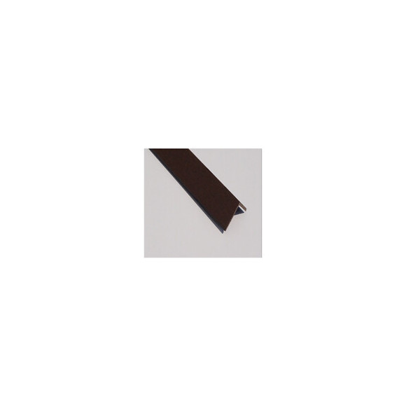 Profil D'angle Bois Composite Pour Bardage Chocolat, E : 6 Cm, L : 6 Cm, L : 270 Cm