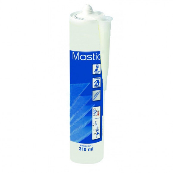 Mastic Silicone Transparent Polycarbonate Et Multi Supports 310 Ml Transparent, Contenance - 310 Ml