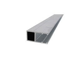 Profil Bordure Monobloc (en U) - Toiture Polycarbonate Aluminium, E : 16 Mm, L : 4 M
