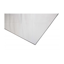 Crédence Réversible En Blanc Satiné / Blanc Brillant (disponible En 2 M X 1 M Et 1 M X 0.5 M) Blanc Ral 9016, E : 3 Mm, L : 