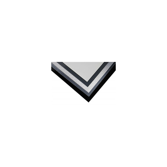 Crédence Réversible En Blanc Satiné / Blanc Brillant (disponible En 2 M X 1 M Et 1 M X 0.5 M) Blanc Ral 9016, E : 3 Mm, L : 