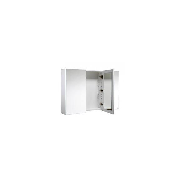 Armoire De Toilette Miroir Oslo - 3 Portes - 120 Cm - Allibert
