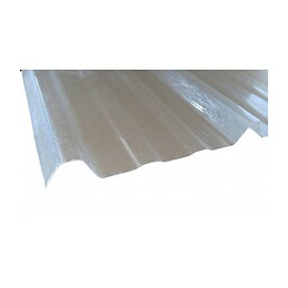Plaque Type Bac Acier 1045 En Polyester Translucide, L : 105 Cm, L : 200 Cm