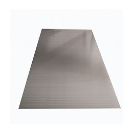 Plaque Polycarbonate Alvéolaire 10mm Translucide, L : 61,4 Cm, L : 0,97 M