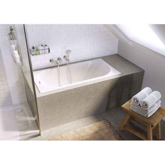 Baignoire Rectangulaire Diva 140 X 70 Cm