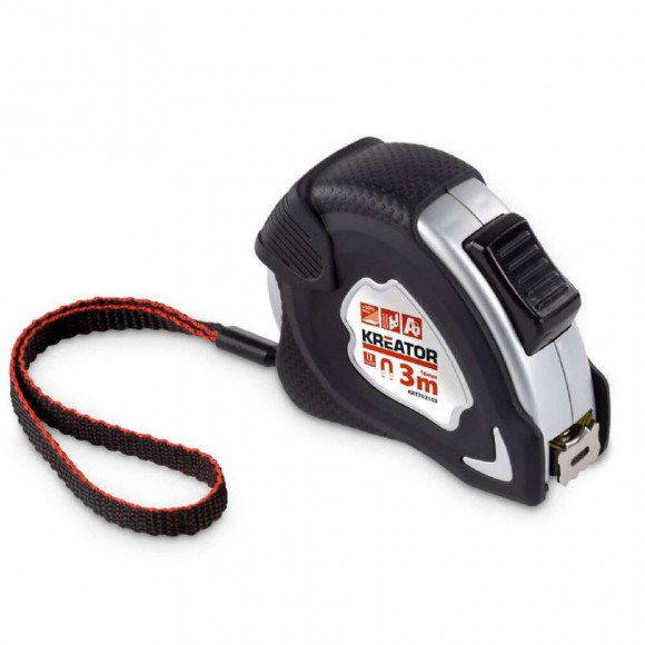 Mètre Magnétique Ruban Aluminium Kreator 3m