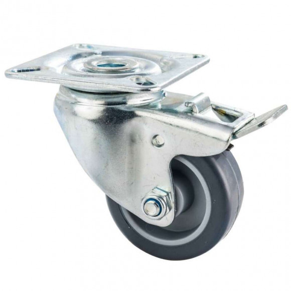 Roulette Pivotante Tente 50 Mm Avec Frein Roulette Pivotante 50 Mm Avec Frein