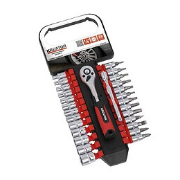 Coffret Embouts Et Douilles 1/4 Kreator  28pcs