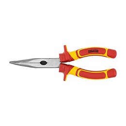 Pince Isolée À Bec Long Coudé 200mm Kreator