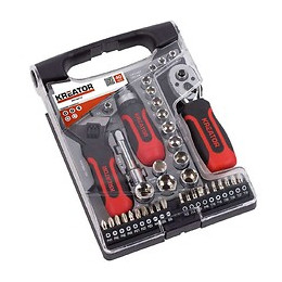 Coffret De Clés À Douilles 40 Pièces Kreator