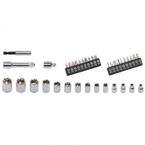 Coffret De Clés À Douilles 40 Pièces Kreator