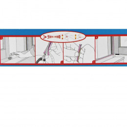 Joint Adhésif Thermoplastique Marron 2x3m