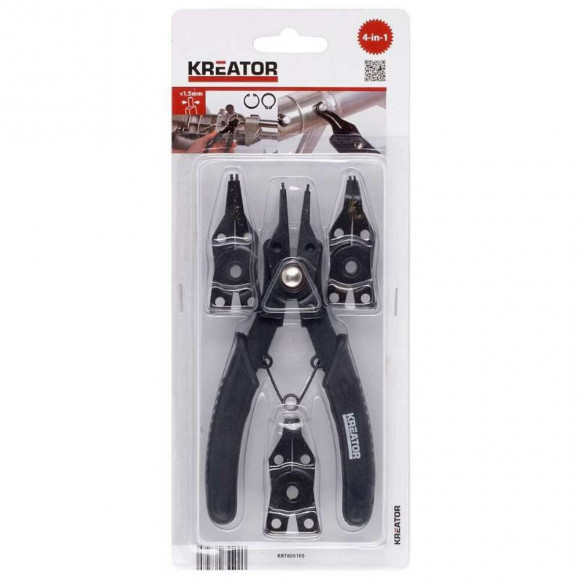 Pince À Circlips 4 En 1 Kreator