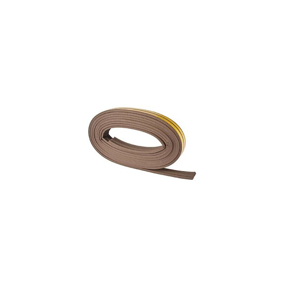 Joint Adhésif Caoutchouc Marron Profil 'e' 6m