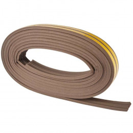 Joint Adhésif Caoutchouc Marron Profil 'e' 6m