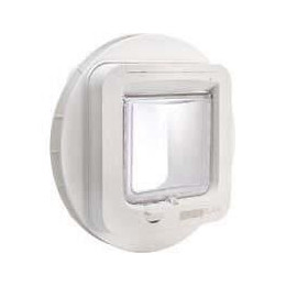 Sureflap Adaptateur De Montage Pour Chatiere A Puce Electronique Blanc