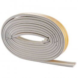 Joint Adhésif Caoutchouc Blanc Profil 'p' 6m