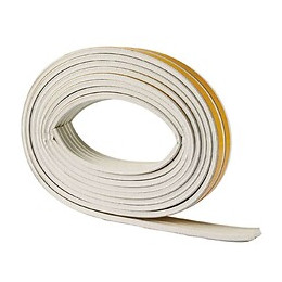 Joint Adhésif Caoutchouc Blanc Profil 'e' 6m