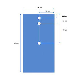 Réhausse Pour Receveur À Carreler 200 X 100 Cm X 8 Mm D'épaisseur