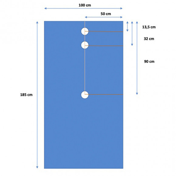 Réhausse Pour Receveur À Carreler 200 X 100 Cm X 8 Mm D'épaisseur