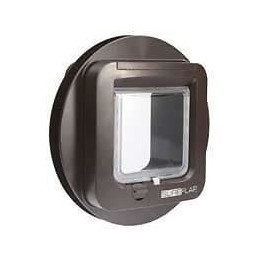 Sureflap Adaptateur De Montage Pour Chatiere A Puce Electronique Marron