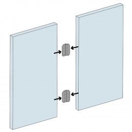 Accessoire Douche À L'italienne - Ancrages De Joints Pour Panneaux À Carreler (2)