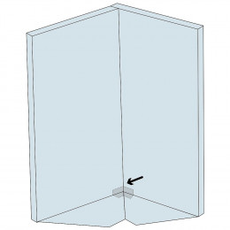 Accessoire Douche À L'italienne - Coins D'étancheité