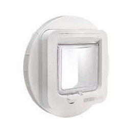 Sureflap Adaptateur De Montage Pour Chatiere A Puce Electronique Blanc